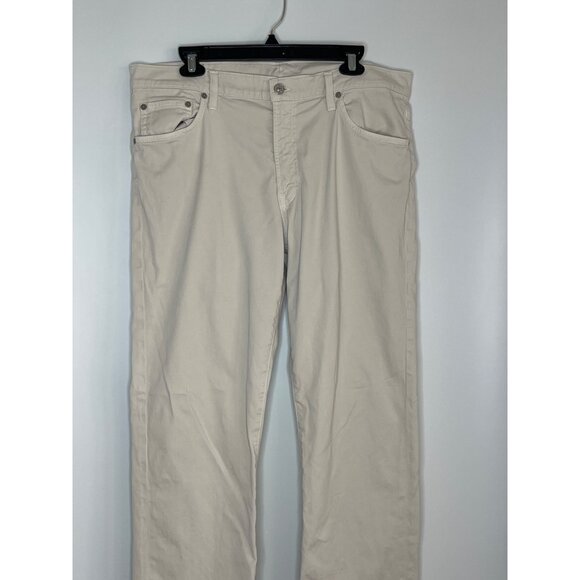 Citizens of Humanity Men's Gage Classic Fit Twill Pant Khaki Jean Size 30x30 - Picture 2 of 12